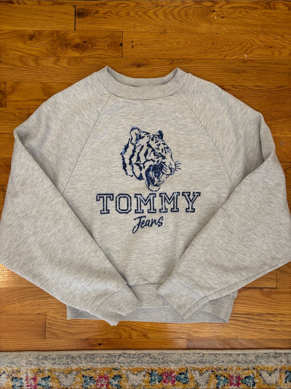 Tommy Hilfiger varsity Sweatshirt with Tiger Graphic